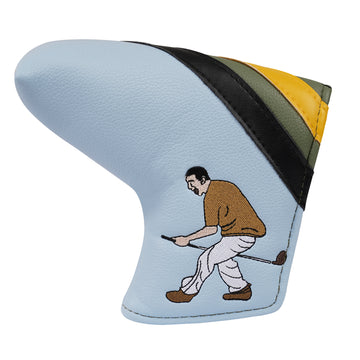 Blue Clothes Blade Putter Head Cover